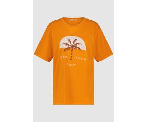 Circle of Trust Coco Tee Calm Your Palm Talla: M | Camisetas de Seda Outlet | Mujer