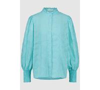 Circle of Trust Grace Blouse Aqua Sky Talla: XL | Manga Larga Outlet | Mujer | Cian