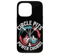 Circle Pits & Power Chords Punk Rock Música Carcasa para iPhone 13 Pro