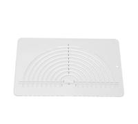 Circle Quilting Ruler Semicircle Durable Clear Acrylic Highly Accurate Wide Application Sewing Ruler for Sewing Quilting Crafting Household Use