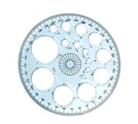 Circle Template - Acrylic Material, Round Shape Geometric Ruler DIY Creative, Acrylic Geometry Ruler | Circle Tracer Drafting Tool for School, Office, Building Formwork, Drawing, Craft Projects