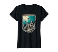 Circle The Depths Camiseta, Mujer, Negro, S