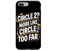 Circle Two More Like Circle Too Far Jugadores de Disc Golf Carcasa para iPhone 7 Plus/8 Plus