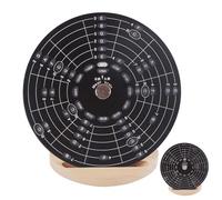 Circles of Fifths, Circles of Fifths Wheel, Melody Tool, Music Theory Disc, Aluminum Alloy Music Theory Tool, Music Theory Learning Disc,Rounded of Fifths Music Tool for Write and Understand
