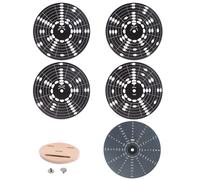 Circles Of Fifths Wheel con soporte, báscula de guitarra de aleación de aluminio, herramienta de aprendizaje para teorías musicales