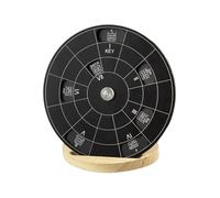 Circles Of Fifths Wheel - Rueda de acordes de guitarra de aleación de aluminio, herramienta de aprendizaje de guitarra, rueda de cuerda, rueda redonda para melodías