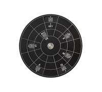 Circles Of Fifths Wheel - Rueda de acordes de guitarra de aleación de aluminio, herramienta de aprendizaje de guitarra, rueda de cuerda, melodías redondas, herramienta de acorde de teorías musicales