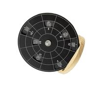 Circles Of Fifths Wheel - Rueda de acordes de guitarra de aleación de aluminio, herramienta de aprendizaje de guitarra, rueda de cuerda, rueda redonda para melodías