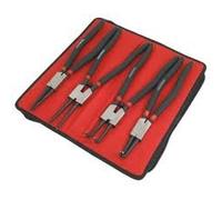 Circlip Alicates Set 13in 4pc.Mango Sumergido Doble) 1 Paquete / S