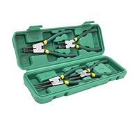 Circlip Set - Spring Clamp Pliers, Precision Spring Loaded Tools, Automotive Home Mechanic Workshop, Industry Plumbing Electrician Construction, Pliers for Removing and Installing Clips