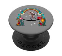 Circo Artista Niño Pulga Pulgas Insecto Artistas Niñas Niños PopSockets PopGrip Adhesivo