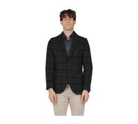 Circolo 1901 - Chaqueta de una sola fila de tela Black Watch - Jackets - Hombre - Negro - M -