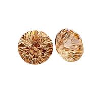 Circonita cúbica redonda de corte pirotécnico de 5 a 12 mm, piedra preciosa suelta para piezas de joyería a medida, 12.0mm, Moissanita