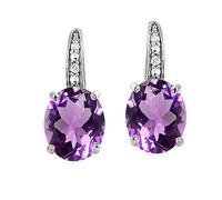 Circonita ideal para pendientes ovalados para mujer con cautivadores pendientes colgantes para mujer, talla única, Metal, Sin piedra preciosa
