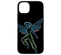 Circuit Angel Digital Wings Tech Halo Streetwear Futurista Carcasa para iPhone 14 Plus