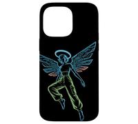 Circuit Angel Digital Wings Tech Halo Streetwear Futurista Carcasa para iPhone 14 Pro MAX