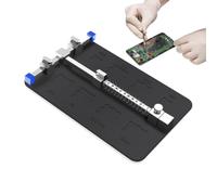 Circuit Board Holder | Adjustable Motherboard Clamp | Stainless Soldering Iron Station | For Beginners Adults Welding Electronics Repair Project DIY Model Electrical Phone Repair