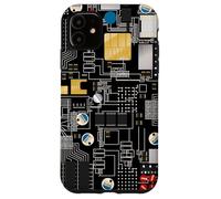 Circuit Board Pattern Motherboard Design for Tech Geeks Carcasa para iPhone 11