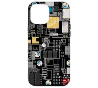 Circuit Board Pattern Motherboard Design for Tech Geeks Carcasa para iPhone 12 Pro MAX