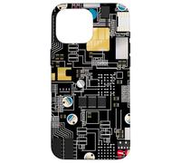 Circuit Board Pattern Motherboard Design for Tech Geeks Carcasa para iPhone 16 Pro MAX