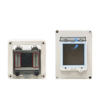 Circuit Breaker 2/3/4/5/6/8/10/12/13/16/18 Way IP66 Waterproof Electrical Distribution Box PC ABS Plastic MCB Power Junction Box (13 A, 280 x 160 x 190 mm)