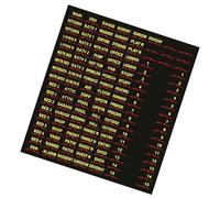 Circuit Breaker Labels - Multicolor, Waterproof Box Labeling Stickers, Removable Electrician Markers, Pre-Printed Common Circuits, Write-On Blank Spaces, Durable Vinyl Material | Bedroom, Living Room,