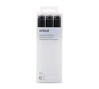 Circuit Cricut - Rotuladores permanentes de 2,5 mm, negro (6 unidades), color negro