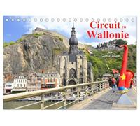 Circuit en Wallonie (Calendrier de bureau 2026 DIN A5 vertical), CALVENDO calendrier mensuel: Voyage à travers les plus beaux endroits de Wallonie