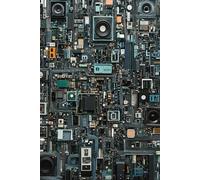 Circuit Grid: A 6x9 Tech Dot Grid Journal - 200 Pages: The Ultimate Grid Notebook for Creators, Coders & Cybervisionaries