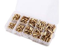 circuit spacer m3 + Akozon Standoff Latón, M3 Kit de Surtido de Tuerca de Tornillo Separador de Hilo Macho Hembra Separador con Caja 300PCS 10Tipo