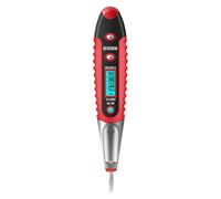 Circuit Tester Pen, Voltage Tester with Light, Live Wire Determination Tester, AC DC Voltage Tester, Electrical Circuit Tester, Voltage Pen for 12-250V, Live Wire Detection Tool, Auxiliary Light