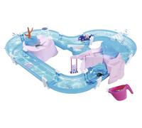 Circuito acuático «Sirena» de AquaPlay: Juego acuático para Exterior con Circuito, barquito y 2 Figuras con diseño de Sirena; Juguete acuático para niños a Partir de 3 años; 108 x 90 x 18 cm
