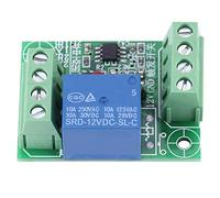 Circuito Biestable de relé de Interruptor de Disparo DC 12V Circuito Biestable de un Solo Canal Módulo de Control de relé de Interruptor de Disparo Módulo de un Solo Canal Dc12v