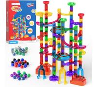 Circuito Canicas 150 Pcs Multicolor Transparente Marble Rush Juego Educativo Stem Construcciones para Niño Juguetes Niña Niño 3-12 Años Regalo Navidad Cumpleaños