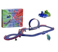 Circuito de coches eléctricos PJ Masks con looping
