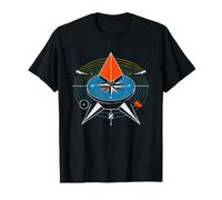 Circuito De Orientacion Ruta En El Mapa Navegacion Bosque Camiseta