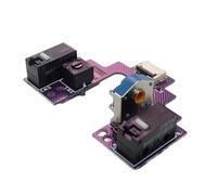 Circuito de placa de botón de microinterruptor preciso para placa base con decodificadores a prueba de polvo y rueda para placa base GPro
