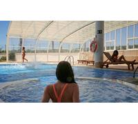 Circuito de spa con masaje relajante de 25 minutos con copa de cava y cena o desayuno para 2 personas