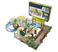 Circuito de tren eléctrico - Circuito de tren eléctrico - Juguete educativo para juego interior y exterior Ciudad granja fiestas cumpleaños