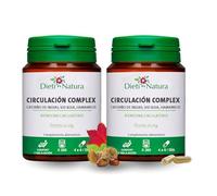 Circulacion Complex 200 cápsulas de Dieti Natura. Bienestar circulatorio [Fabricado en Francia][Garantía Sin OGM ni Gluten] (Pack de 2)
