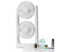 Circulador de aire USB - Mini Breeze Machine | Motor mini de refrigeración de 3 velocidades ajustables | Distancia personal de bajo ruido más fresco para dormitorio, estudio, patio, lavandería, mesa