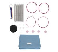 Circular Knitting Needle Set Interchangeable Knitting Needles Stainless Steel Detachable Circular Knitting Needles with Storage Bag for Knitting Sweaters Scarves Hats 9 Pairs