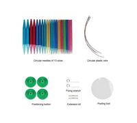 Circular Knitting Needles Set 26Pcs Interchangeable Crochet Needles for Beginners Gift for Crochet Yarn Knitting Accessories Kit