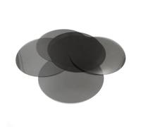 Circular Polarizing Film 1PCS Round Shape Polarizing Sheet for Reflection Control and Optical Experiments(Left 150x0.26mm No-Sticky)