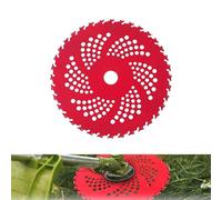 Circular Saw Blade for Weed Trimmers, 9-Inch Carbide Weeding Tool with Universal Adapter Kit, Mowing Lawn Weeds, Suitable for Park Lawn Maintenance (1pcs)