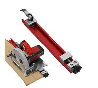 Circular Saw Track Guide, Adjustable Clamp Base Cutting Rail, Precision Woodworking Guide Attachment Saws, Engraving and Lumber Projects, Framing Crafting Tool for Straight