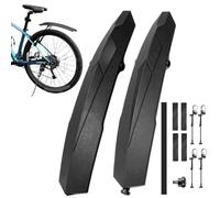 Circular - Set de protección de rueda ajustable - Accesorios para bicicleta, guardabarros delantero y trasero, fijación de liberación rápida para motocicleta