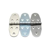 Circular Silent Hinge Cabinet Accessories for Folding Flat Pages with Load-Bearing Capacity 1Pcs(304 Buffed)