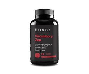 Circulatory Zen - Piernas Cansadas - Diosmina y Hesperidina - 90 Cápsulas | con Castaño de Indias, Rusco, Centella y Vid Roja - Fórmula con 10 Activos, Vegetariano - 2 al Día, 45 Días - Zenement