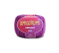 Circulo Amigurumi - Hilo de algodón 100% virgen, 125 g, 254 metros, Alfazema